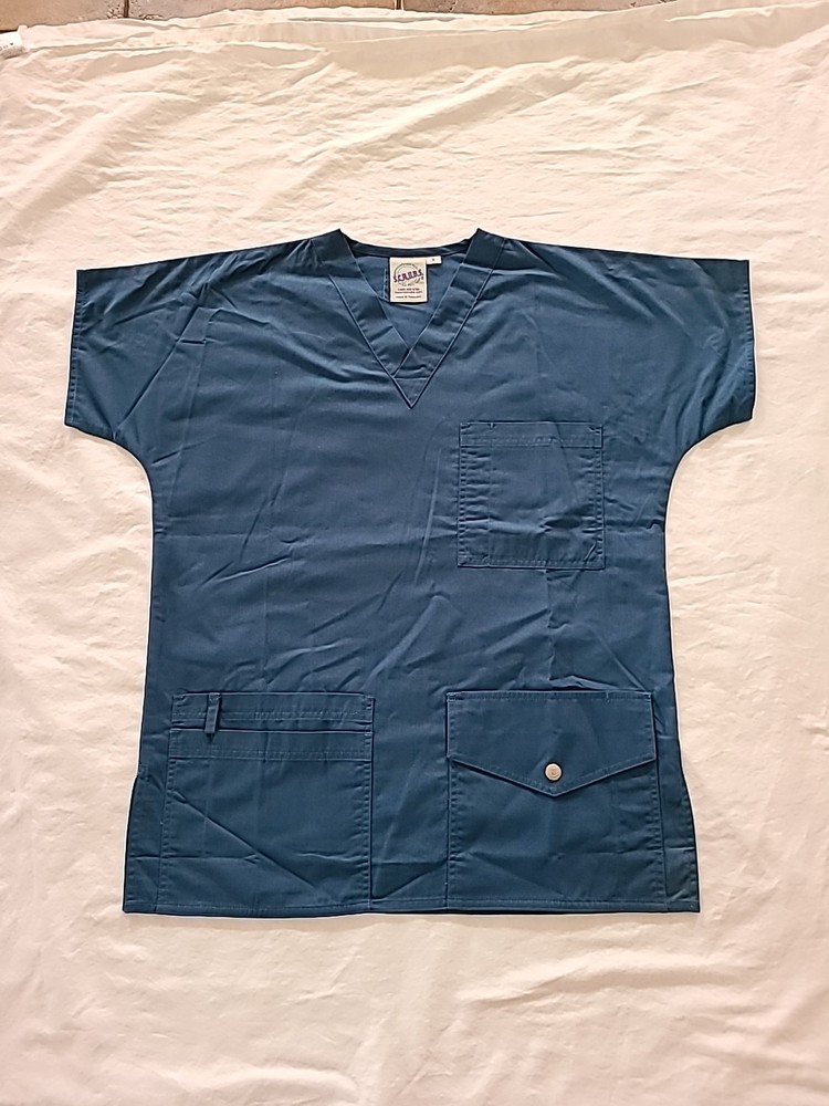 SCRUB ZONE ROYAL BLUE SCRUBS-small NWT