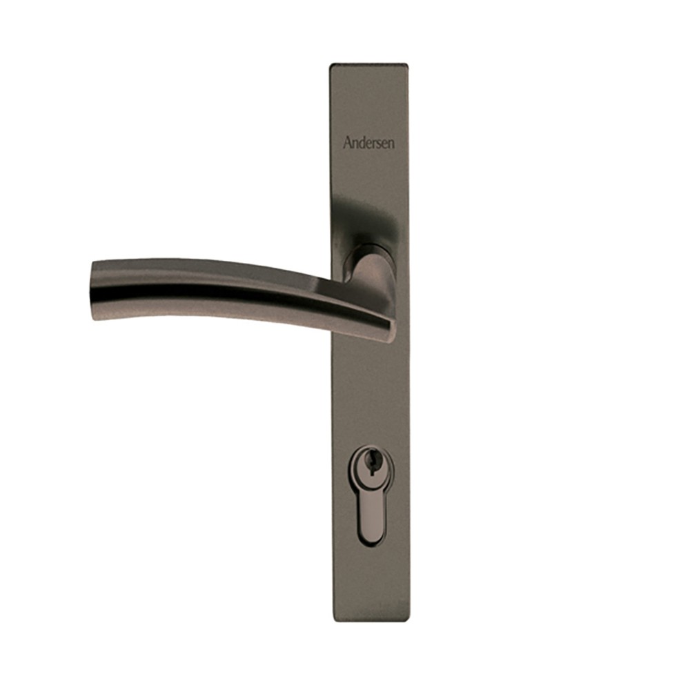 Andersen Emco Modern Storm Door Handle Set Metallic Stone