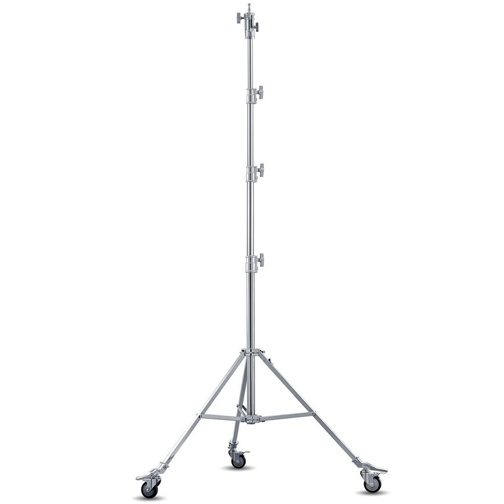 Godox 14.8' Heavy-Duty Roller Stand, Large, Silver