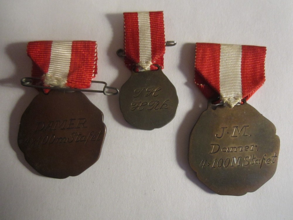 OLD DENMARK SPORT MEDALS