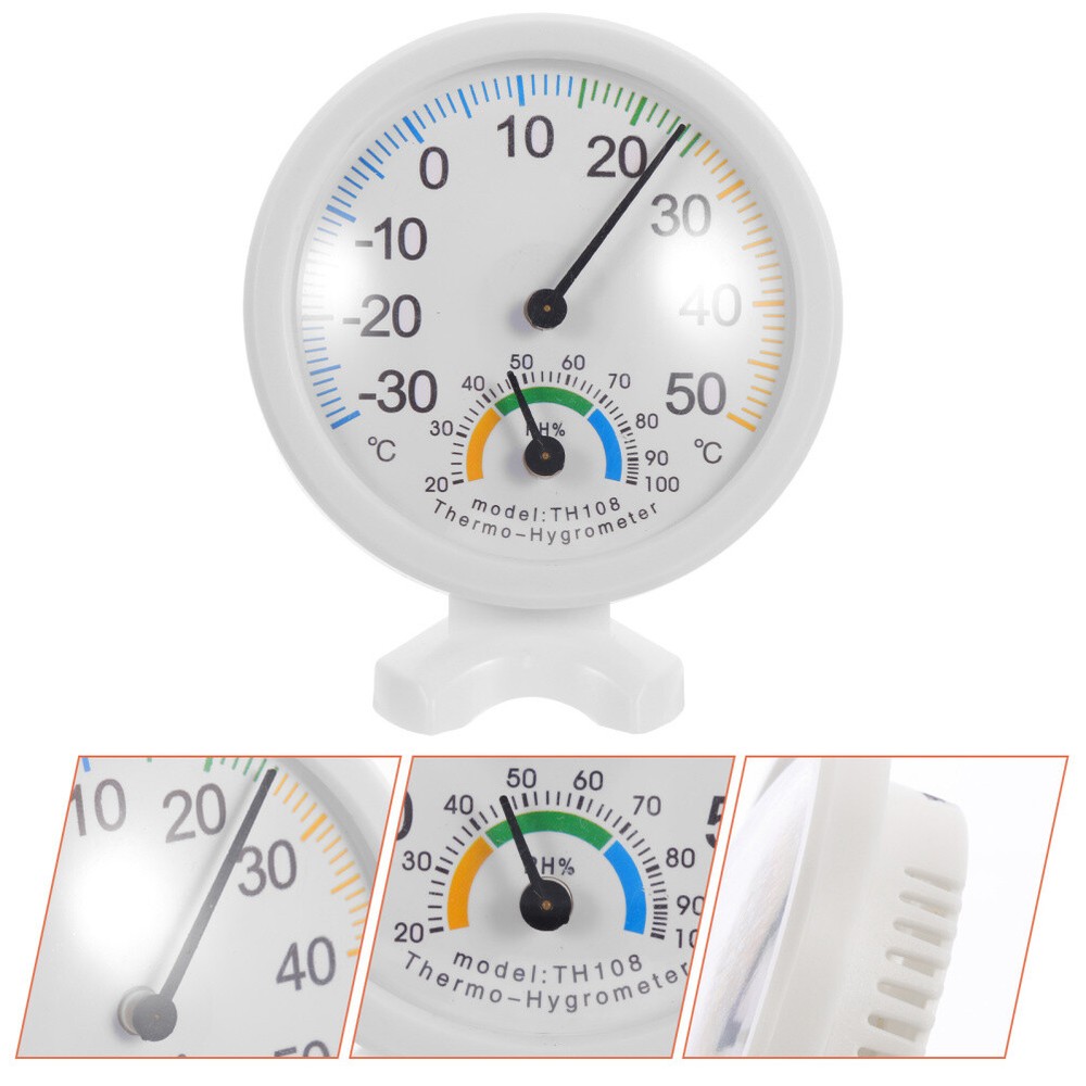 1PC High Precision Pointer Hygrothermograph Multiple Use Thermometer Hygrometer
