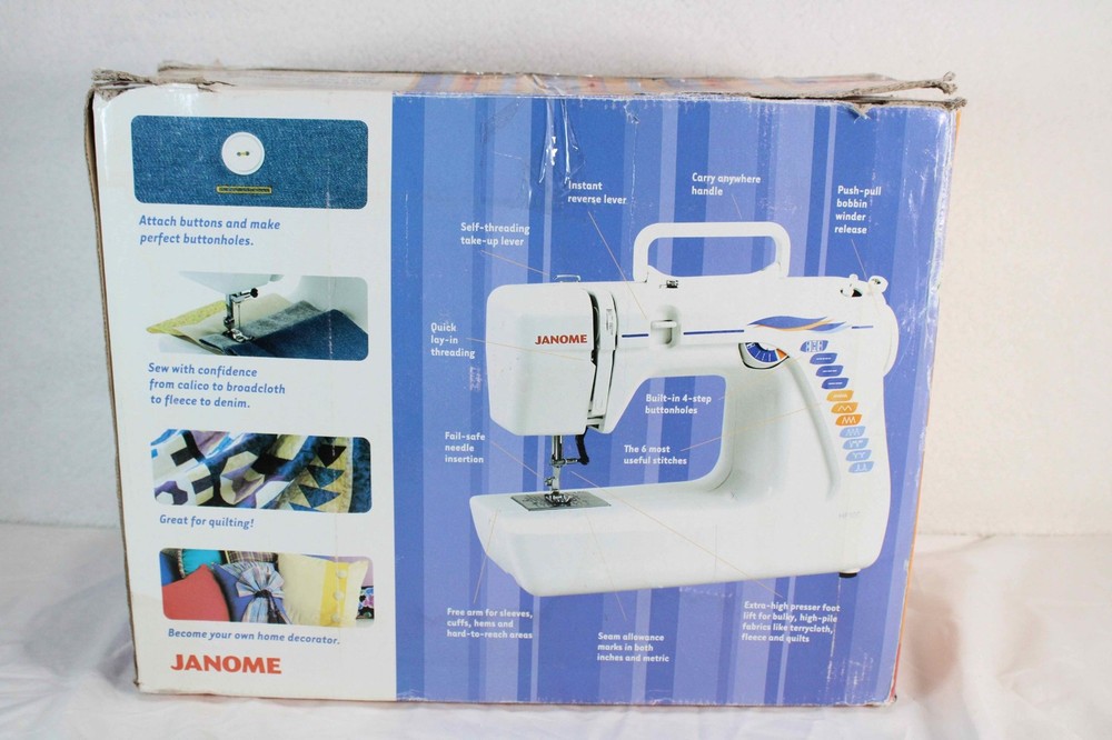 Janome HF107 Sewing Machine Compact Lightweight