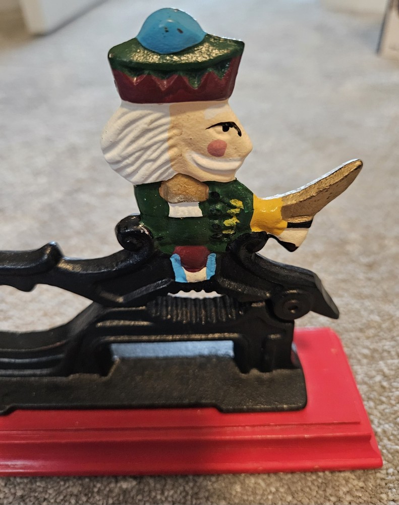 Vintage Cast Iron Metal Nutcracker