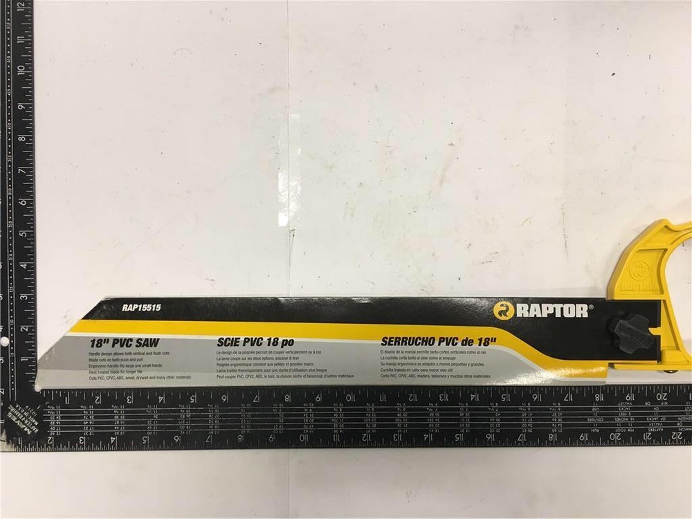 Raptor 18" PVC Saw RAP15515