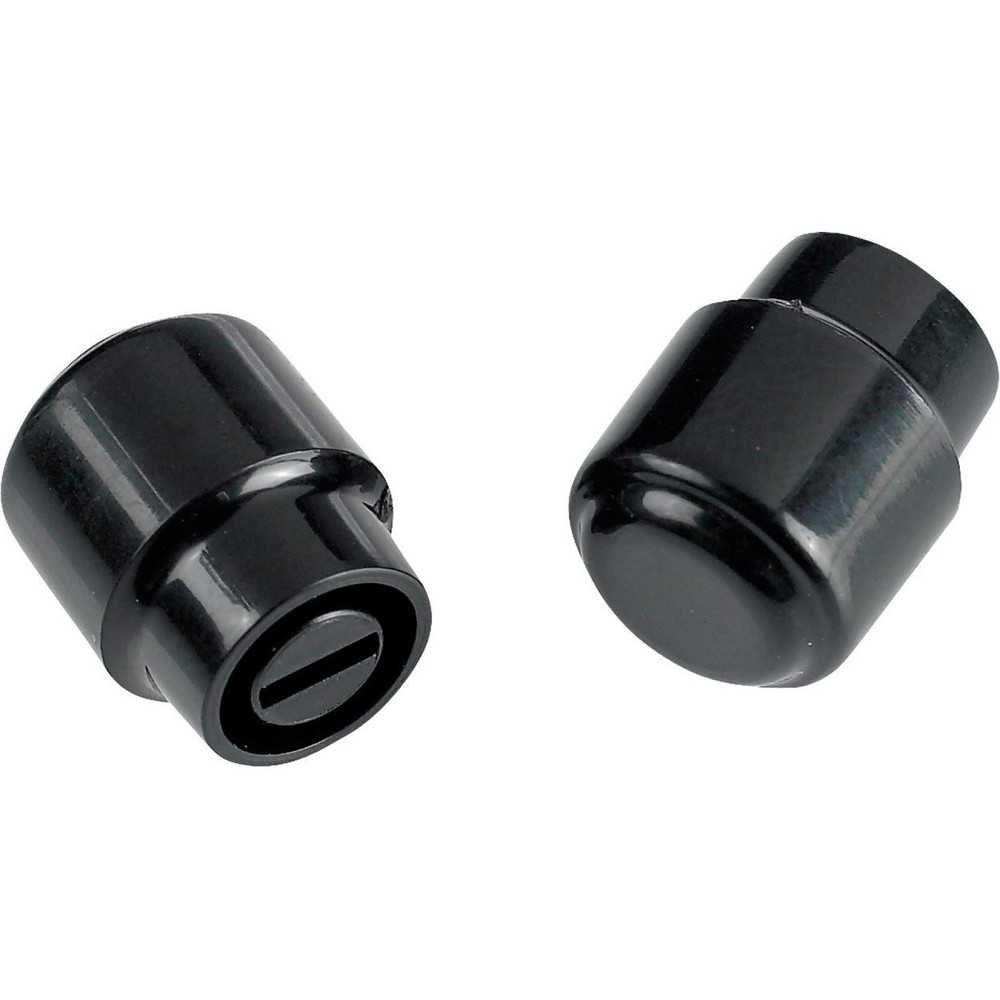 Fender Telecaster Barrel Style Switch Tips, Black, Set of 2