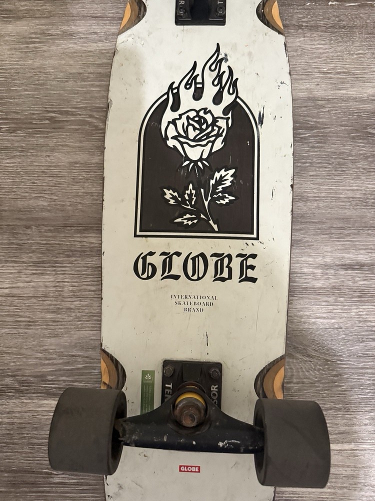 Globe Trooper Rose 27" Cruiser Longboard Used Check Pics Complete