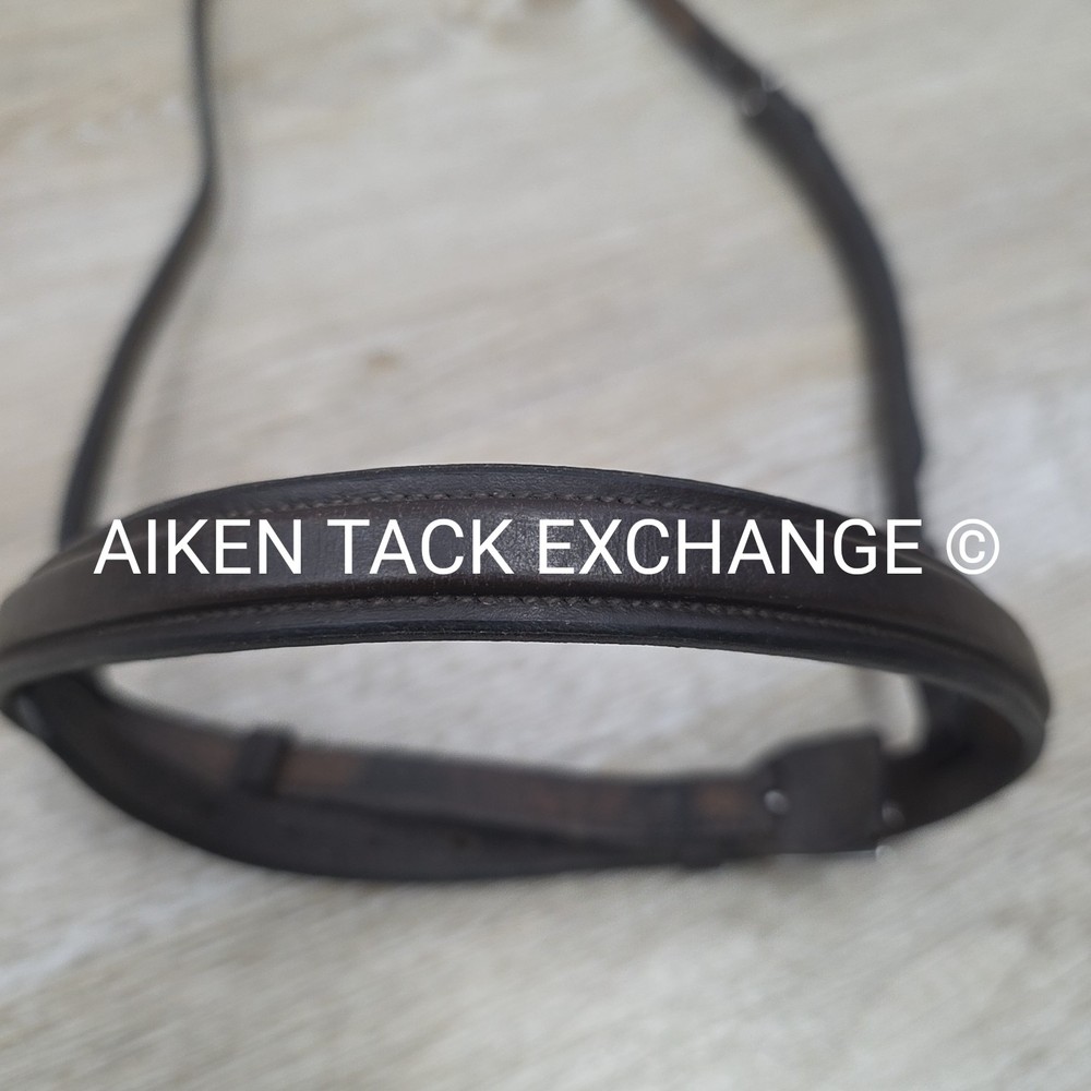 BARGAIN BUNDLE: 2 Plain Raised Nosebands, Size Full (Read Description)