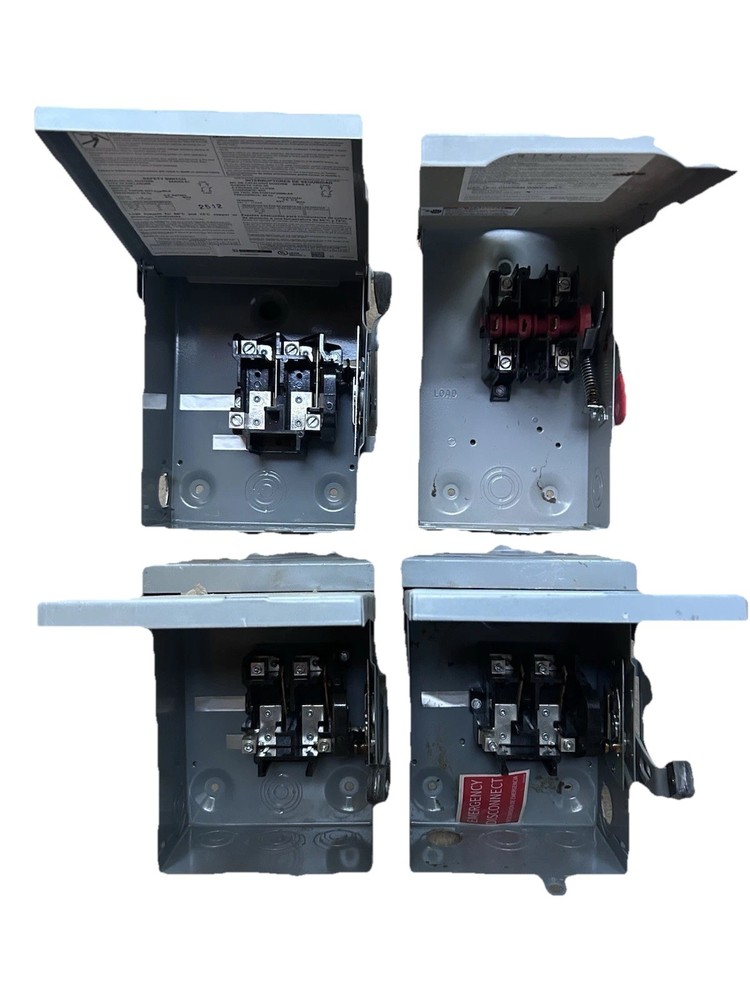 60amp & 30amp Disconnect Switches 4pc