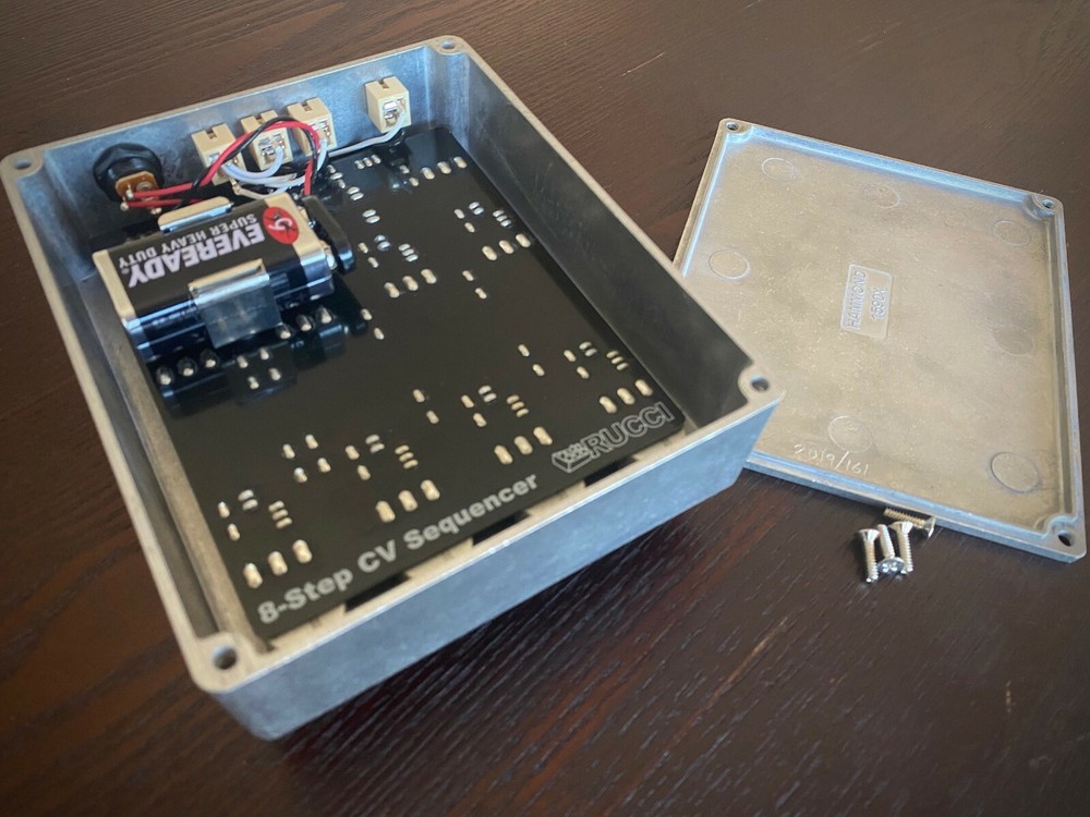 8-Step CV Sequencer (Handmade, Rucci)