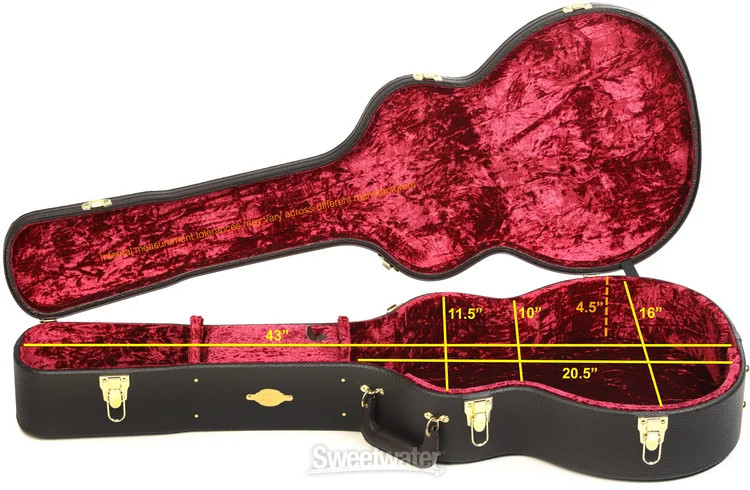 Taylor Deluxe Hardshell Grand Auditorium Case