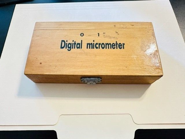 0-1" .0001" Micrometer Machinist Tool