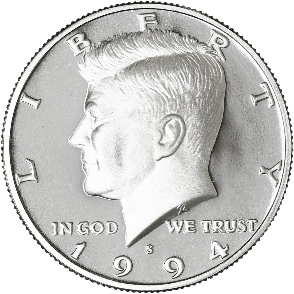 1994 S Kennedy Half Dollar Gem DCam Proof CN-Clad