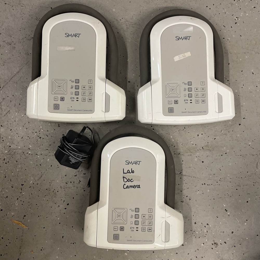 Lot of 3 - Smart Document Camera 450