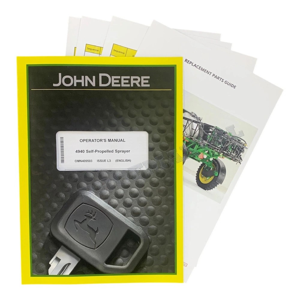 JOHN DEERE 4940 SPRAYER OPERATORS MANUAL #7 +!BONUS!
