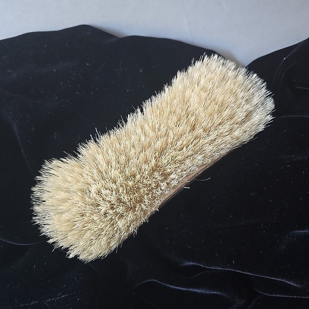 Antique Victorian Vanity Brush Silverplate 7" x 3"