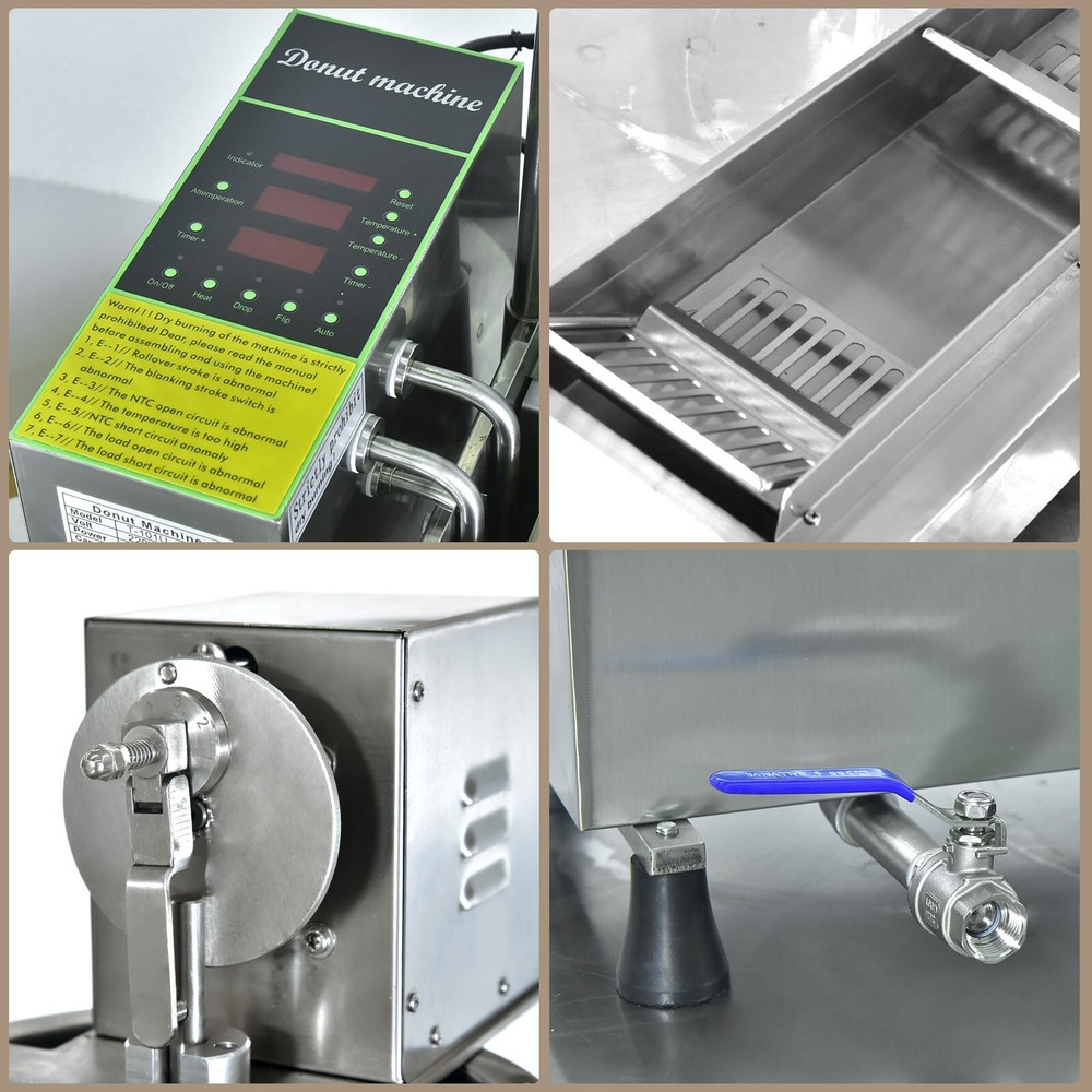 Kolice Automatic Donut Making Machine,Doughnut Maker,Donuts Frying machine