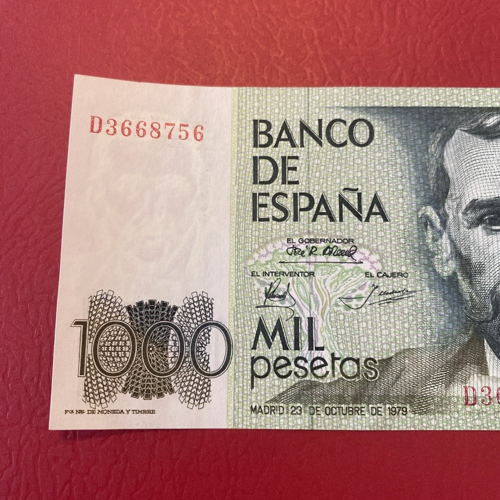 Spain- 1000 Pesetas- 1979