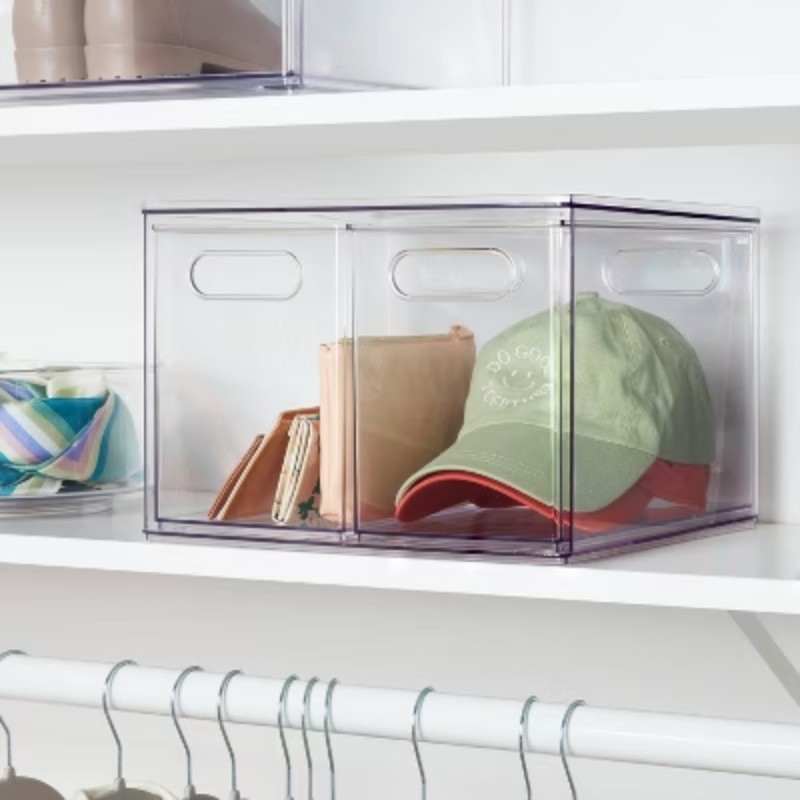 All Purpose 2 Drawer Storage Clear