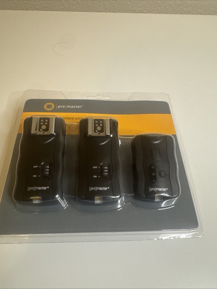 Promaster Remote Camera & Flash Trigger System 2 Flash ( Brand New)