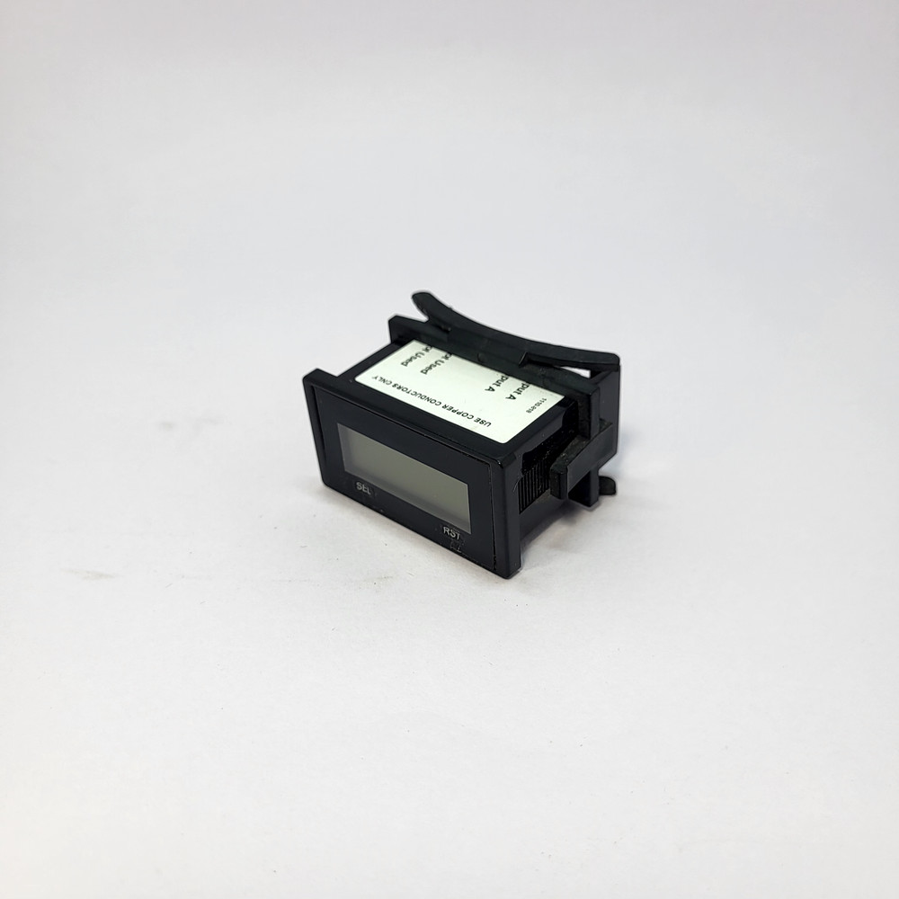 REDINGTON 2PPW7 6320-2500-0000 Hour Meter Rectangular Lcd 3-300 VDC