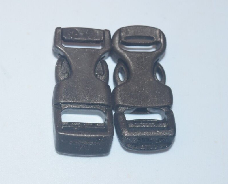 35 Various sizes & styles of Strap Adjustable Buckle Plastic Side Release Clips