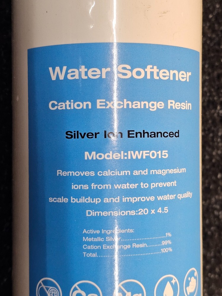 Water Softener Filter System 20" x 4.5" IWF015 Filter Replacement Cartridge