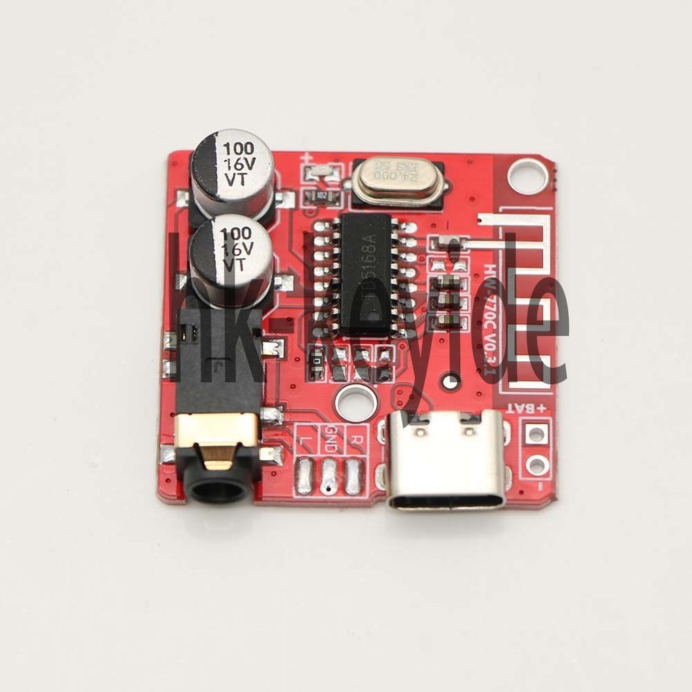 3.7-5V Type-C Bluetooth 5.0 Audio Receiver MP3 Decoder Lossless Amplifier Module