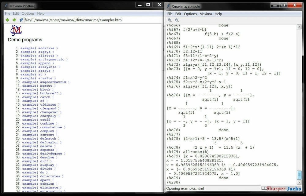 Maxima Algebra / Trigonometry / Calculus Mathematics Software 2026 for Windows