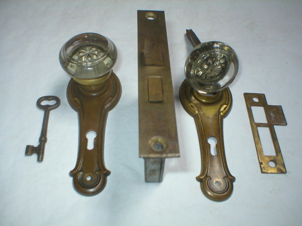 Antique Art Deco Era Door Hardware