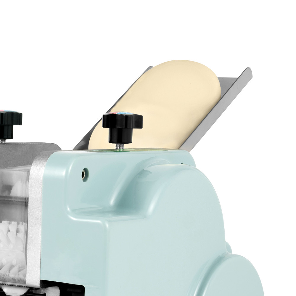 Automatic Electric Dumpling Skin Machine Wonton Dough Processing Maker Φ8cm Mold