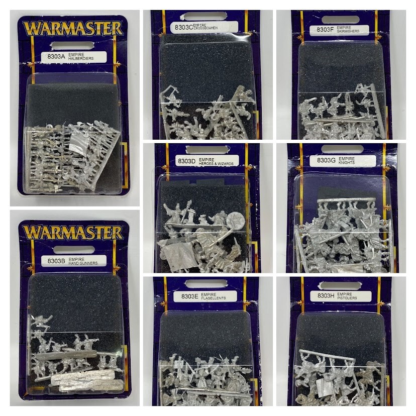 Games Workshop WARMASTER Empire Blister NIB OOP