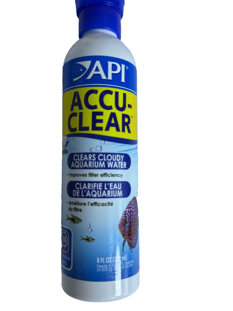 Aquarium Water Clarifier: Accu-Clear by API Clears Cloudy Tanks