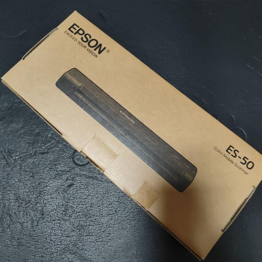 Epson ES-50 Portable Document Scanner USB Compact A4 Sheetfed