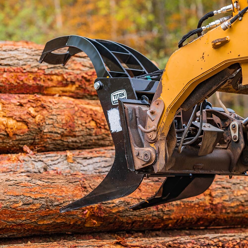 Titan Attachments 29" wide Log Grapple Attachment, SSQA