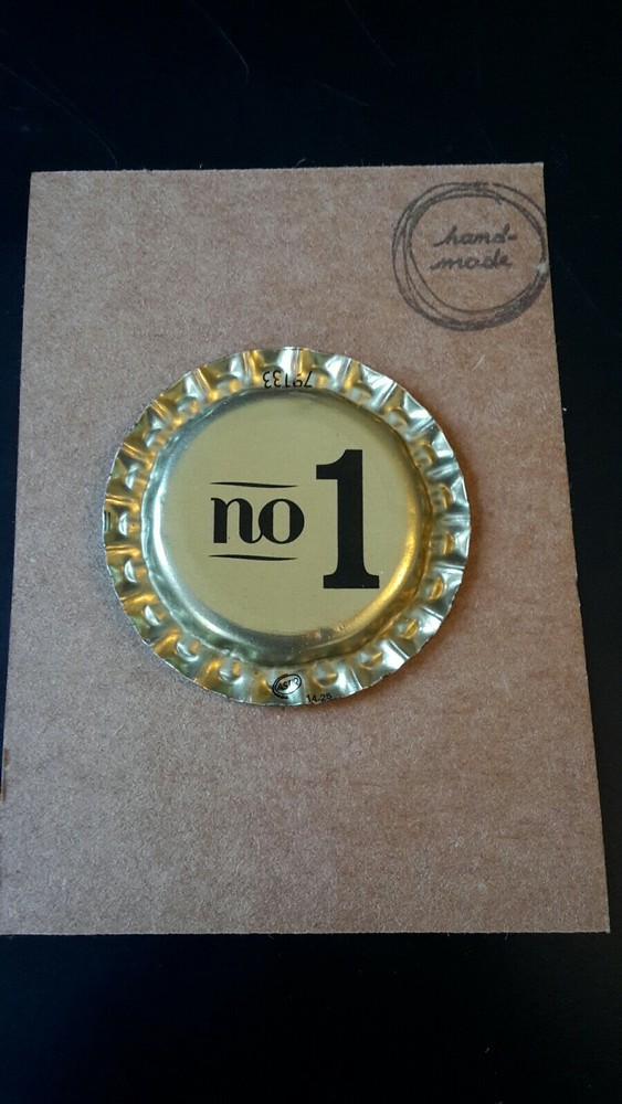 BOTTLE CAP FRIDGE MAGNET No 1