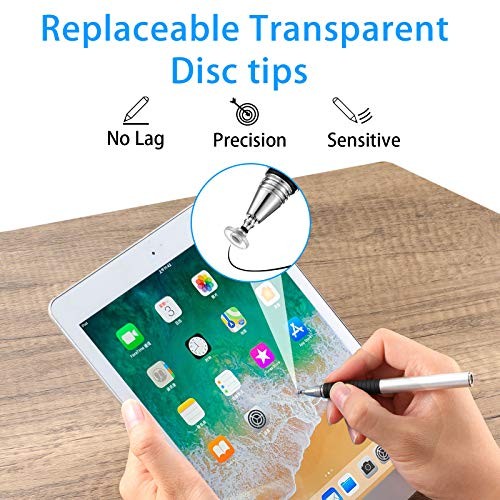 12 Pcs Replacement Stylus Pen Tips Only Precision Round Shape Replaceable