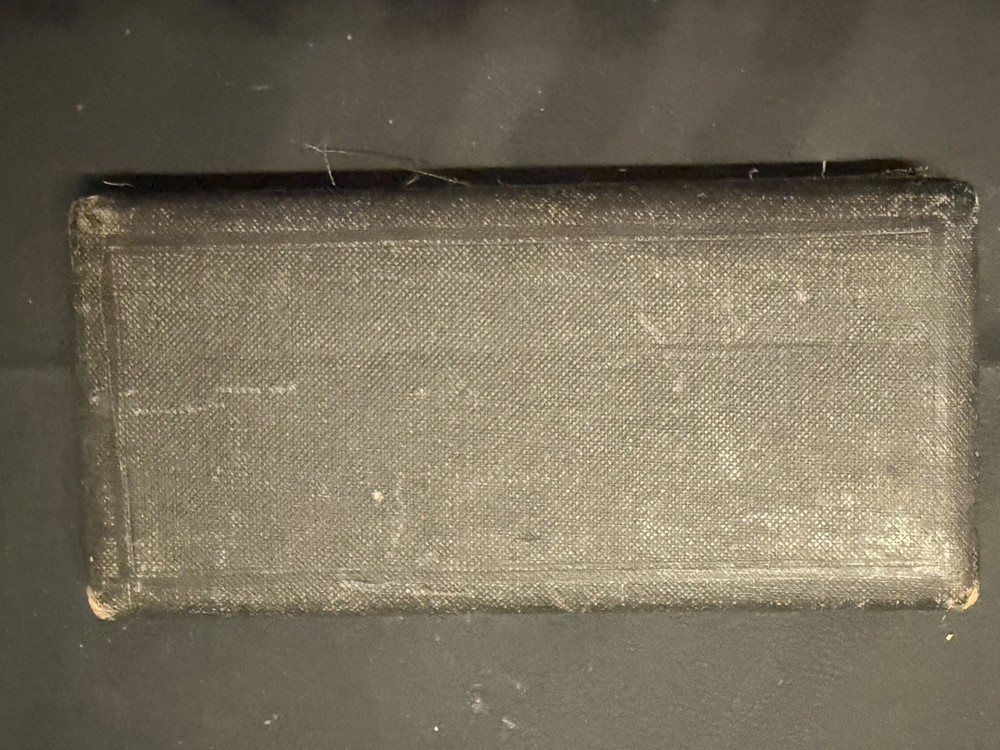 Antique Drafting Compass Set w/ Case Bone Handle Instruments c.1900