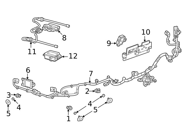 Genuine GM Harness 85591061
