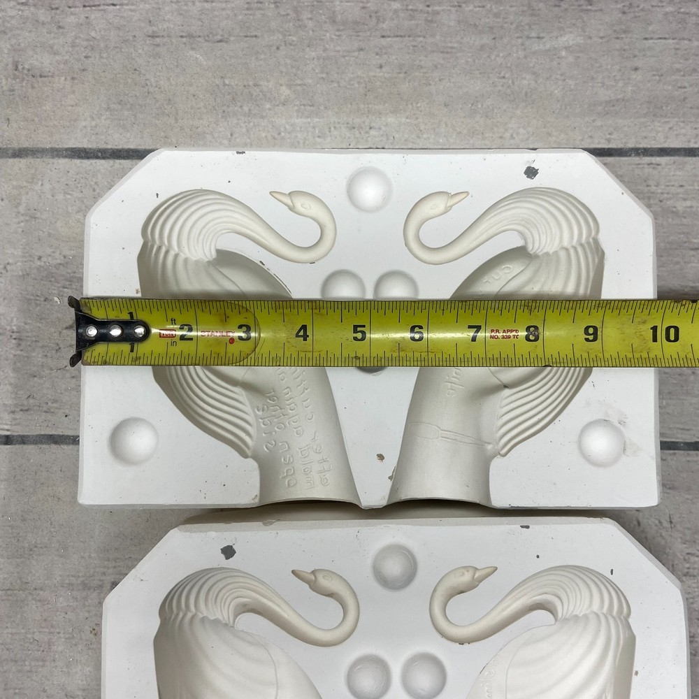 Atlantic Mold Ceramic Casting Mold Double Swan #A1399