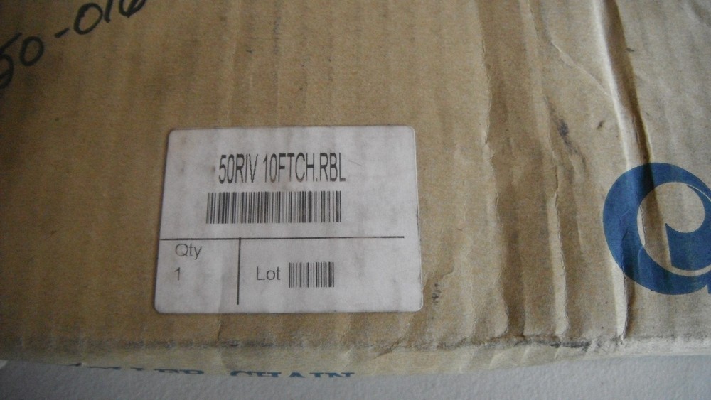 RBL 50-RIV ANSI Roller Chain 10ft NEW