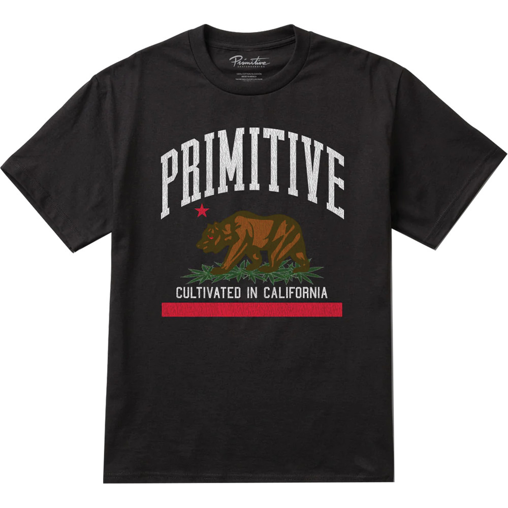 Primitive Skateboards Cultivated Black T-Shirt