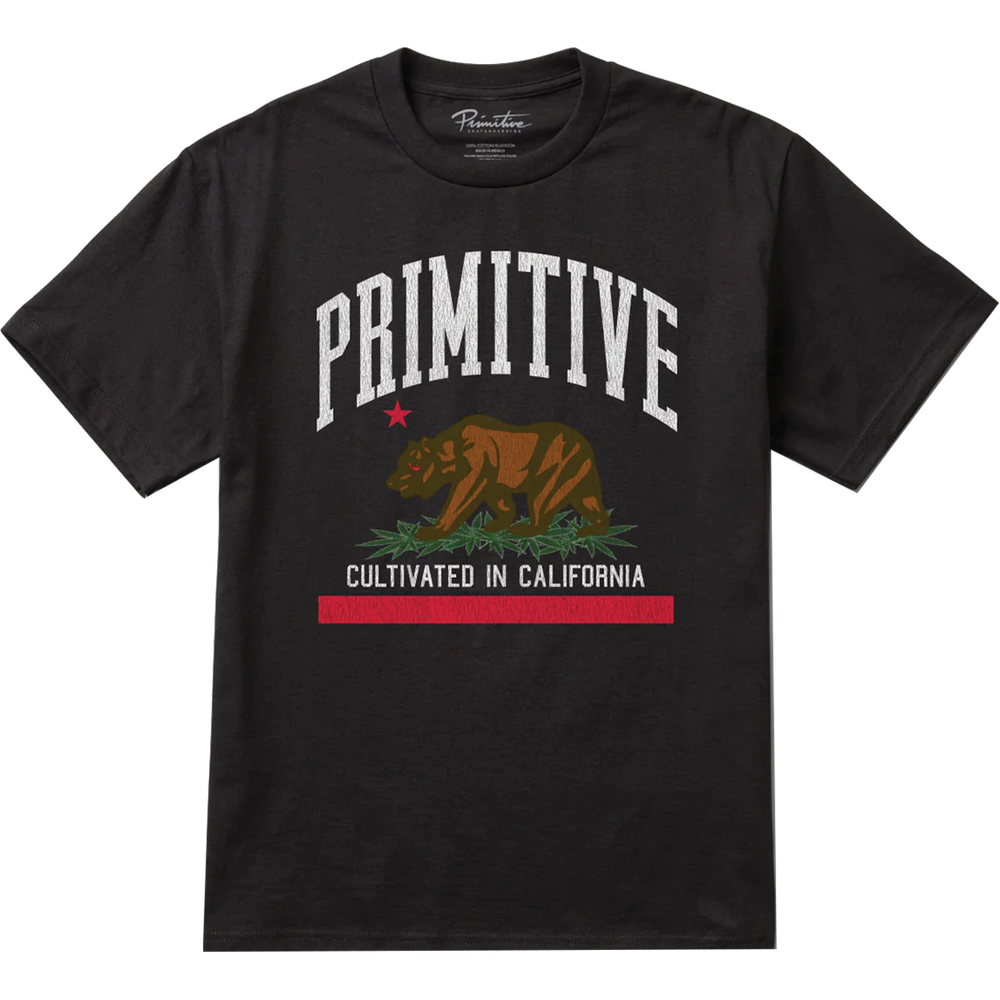 Primitive Skateboards Cultivated Black T-Shirt