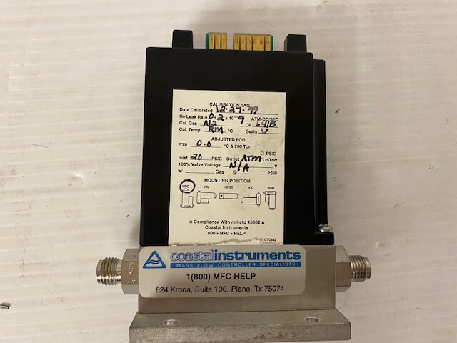 TYLAN MASS FLOW CONTROLLER FC-260, 2 SLM HE