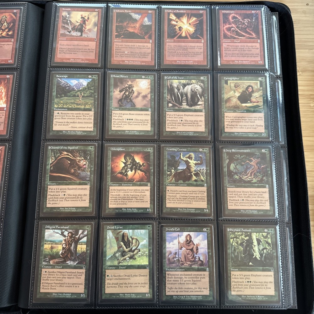 MTG Complete Sets Odyssey Block - Odyssey, Torment, Judgement