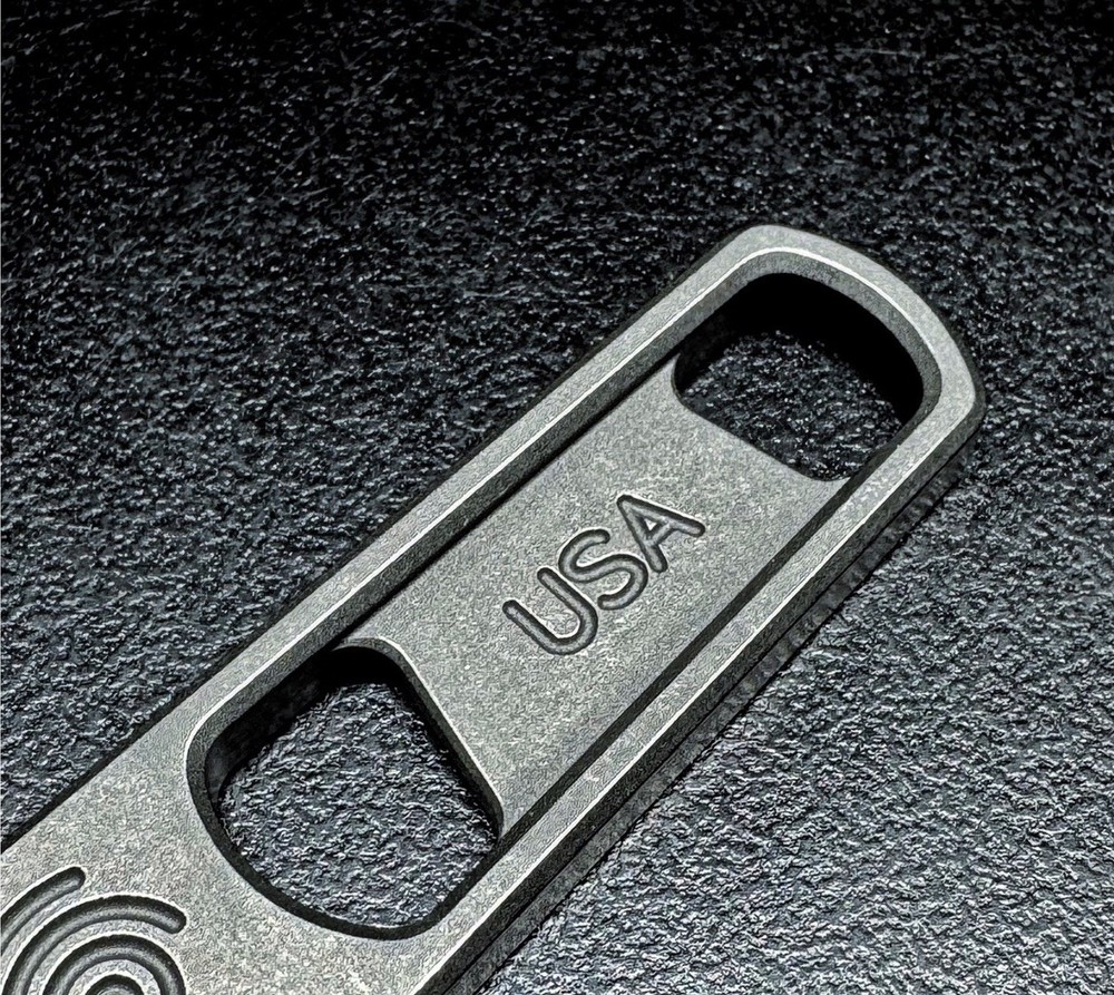 NEW! Nice Guy Machine Co. x TAD "Maggie Sleeper" Titanium EDC Prybar