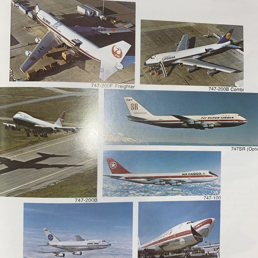 Boeing 747 A Technical Summary 1978