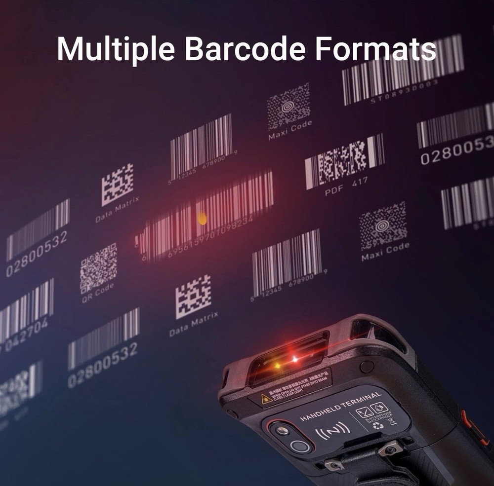 SVANTTO Android Barcode Scanner, Android 13 Handheld Computer, 1D/2D/QR Barco...