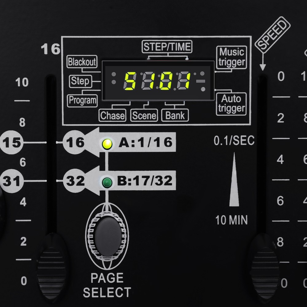 DMX 512 384 Channels Operator Console Controller For Stage Lighting DJ Party