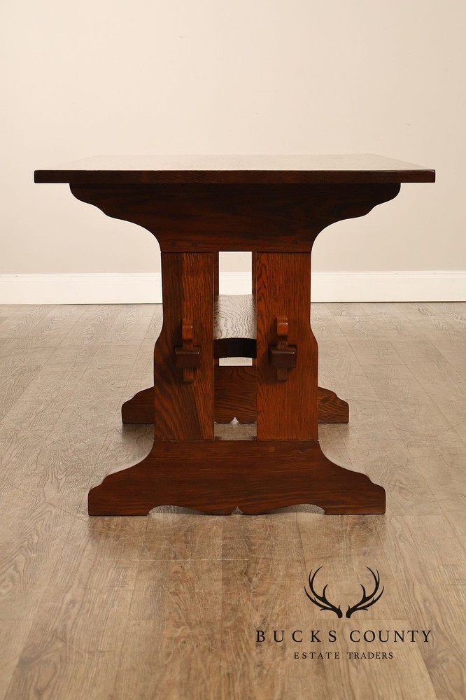 Gustav Stickley Antique Mission Oak Library Table