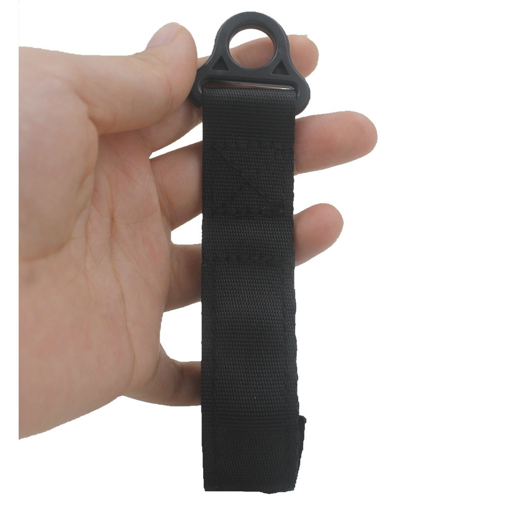 YYST Heavy Duty Tool Belt Suspender Loop Attachment Accessories Large, Black